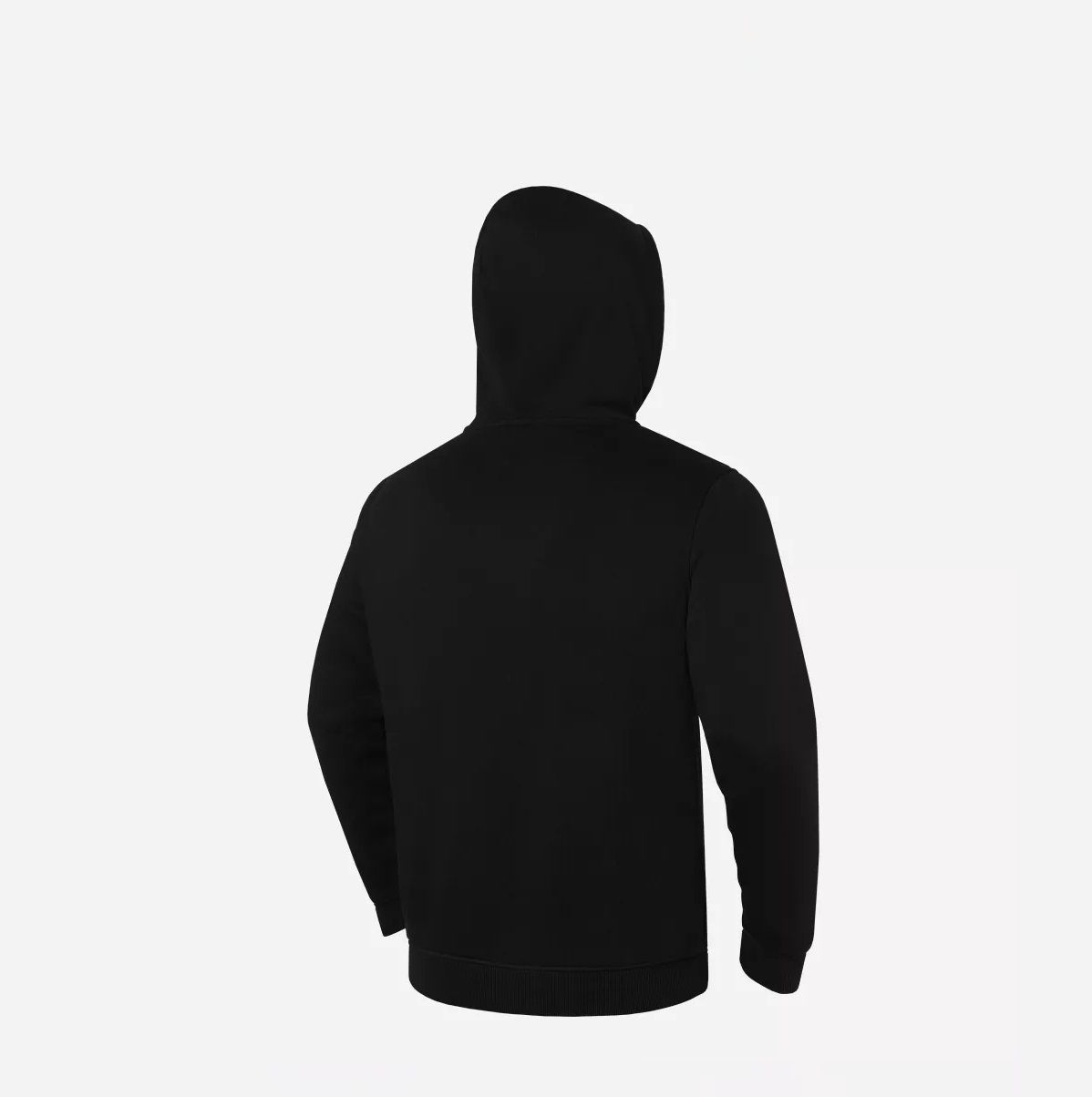 Детальная фотография — Худи Finntrail logo Black 6821 с капюшоном р.M черное