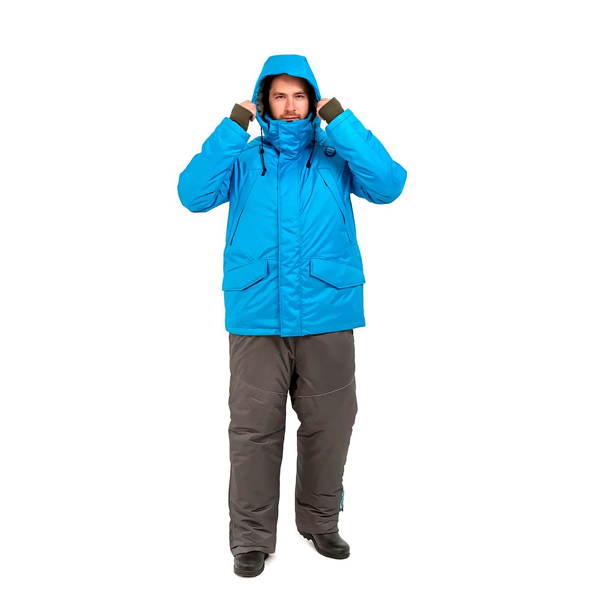 Детальная фотография — Костюм зимний Onerus Фишер NEW плавающий (таслан) р.48-50 рост 182-188 синий (до -45°С)