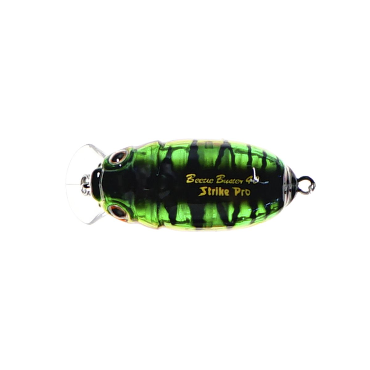 Детальная фотография — Воблер Strike Pro Beetle Buster 40 плавающий 40мм 5,7гр 0,2м-0,7м цвет A102G (Transparent Perch) (EG-174F#A102G)