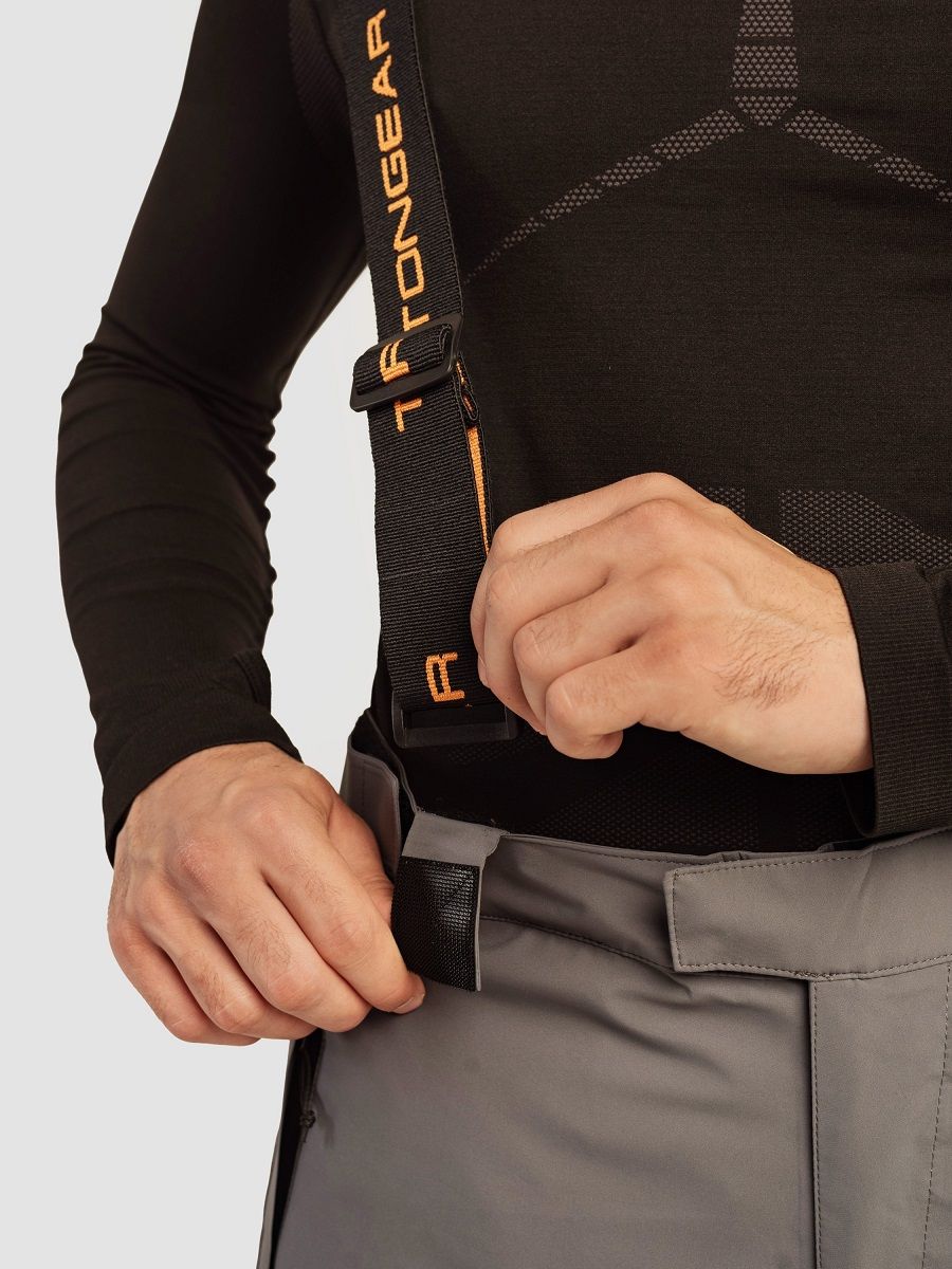 Детальная фотография — Костюм демисезонный TritonGear Pro Ride (SoftTaslan) р.56-58 рост 170-176 серый