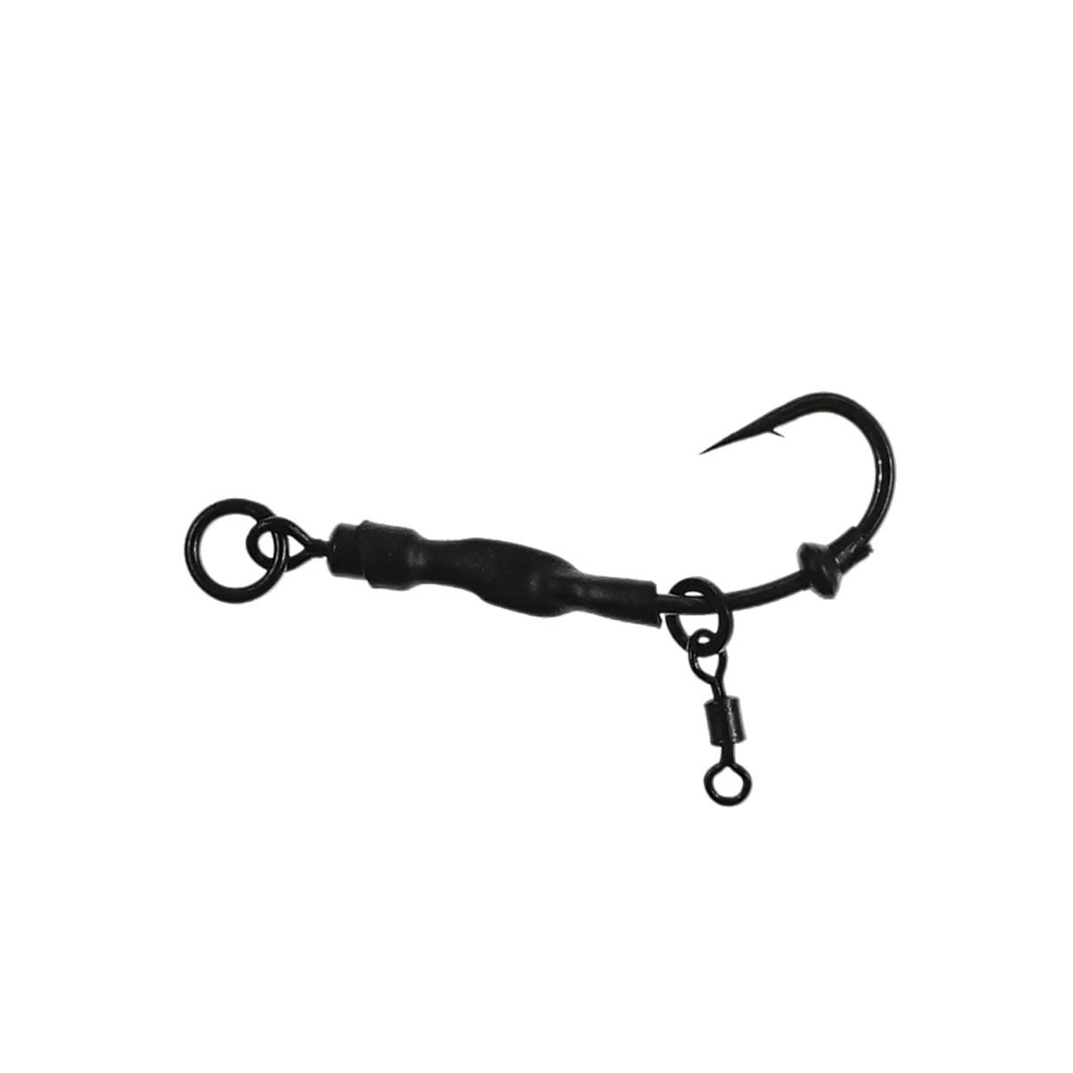 Детальная фотография — Монтажи Карповые Kaida Ronnie Rig №8 (3шт) (KCRR01-8)