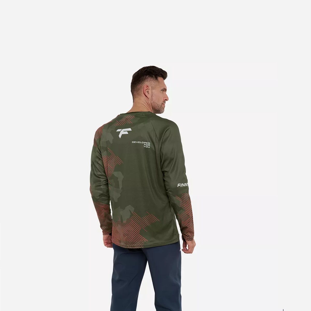 Детальная фотография — Джерси Finntrail Gravity Khaki 6603 р.L хаки