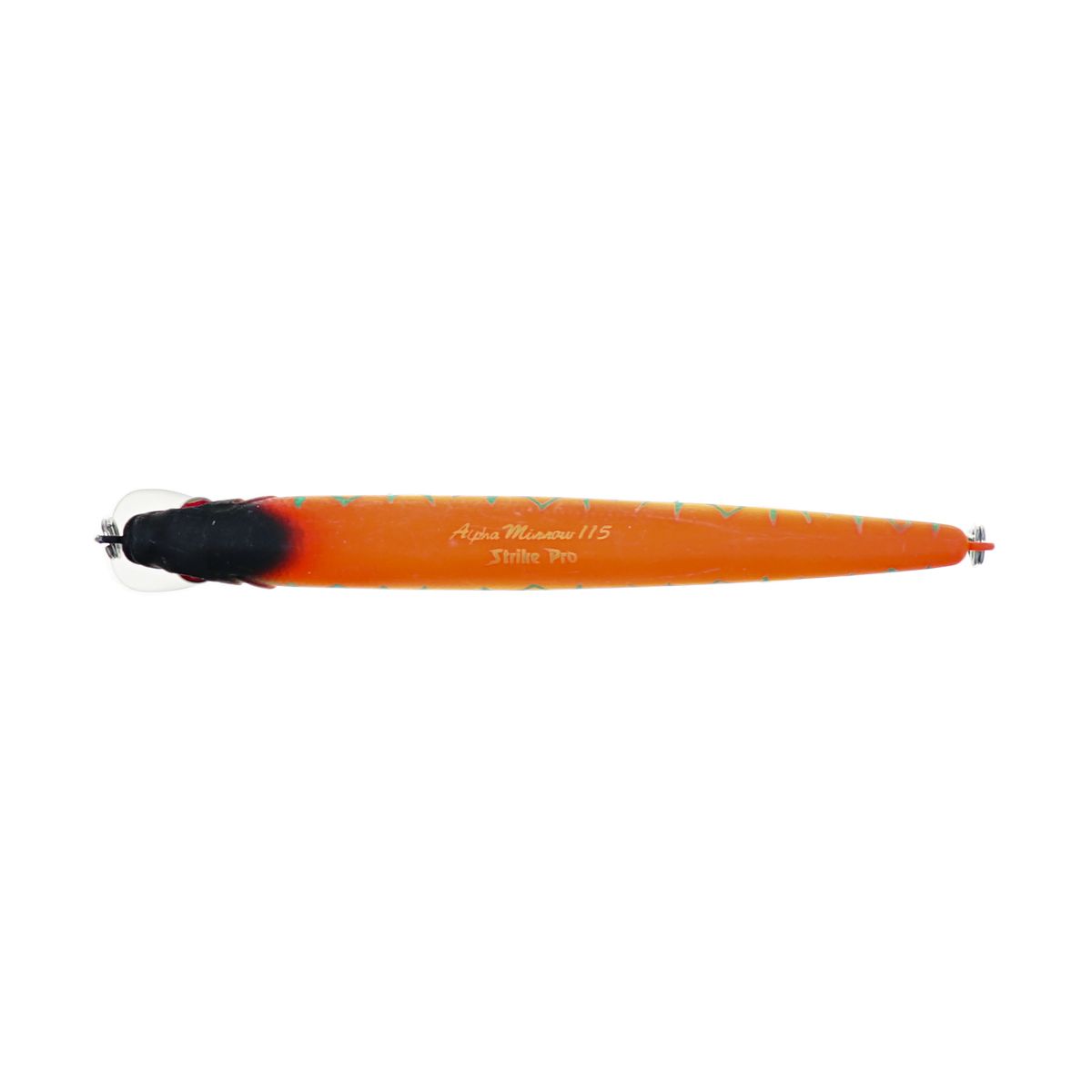Детальная фотография — Воблер Strike Pro Alpha Minnow 115 плавающий 115мм 12гр 0,6м-1,6м цвет A242S (Sunrise Mat Tiger) (EG-033F#A242S)