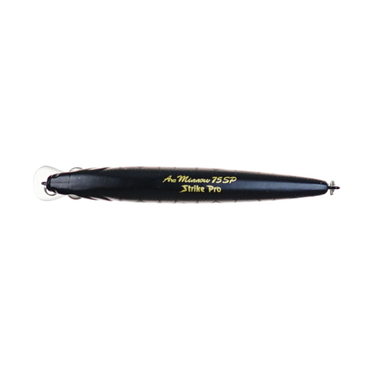 Детальная фотография — Воблер Strike Pro Arc Minnow 75SP нейтральный 75мм 5,5гр 0,4м-0,8м цвет A243ES (Grey Shadow Mat Tiger) (JL-119-SP#A243ES)