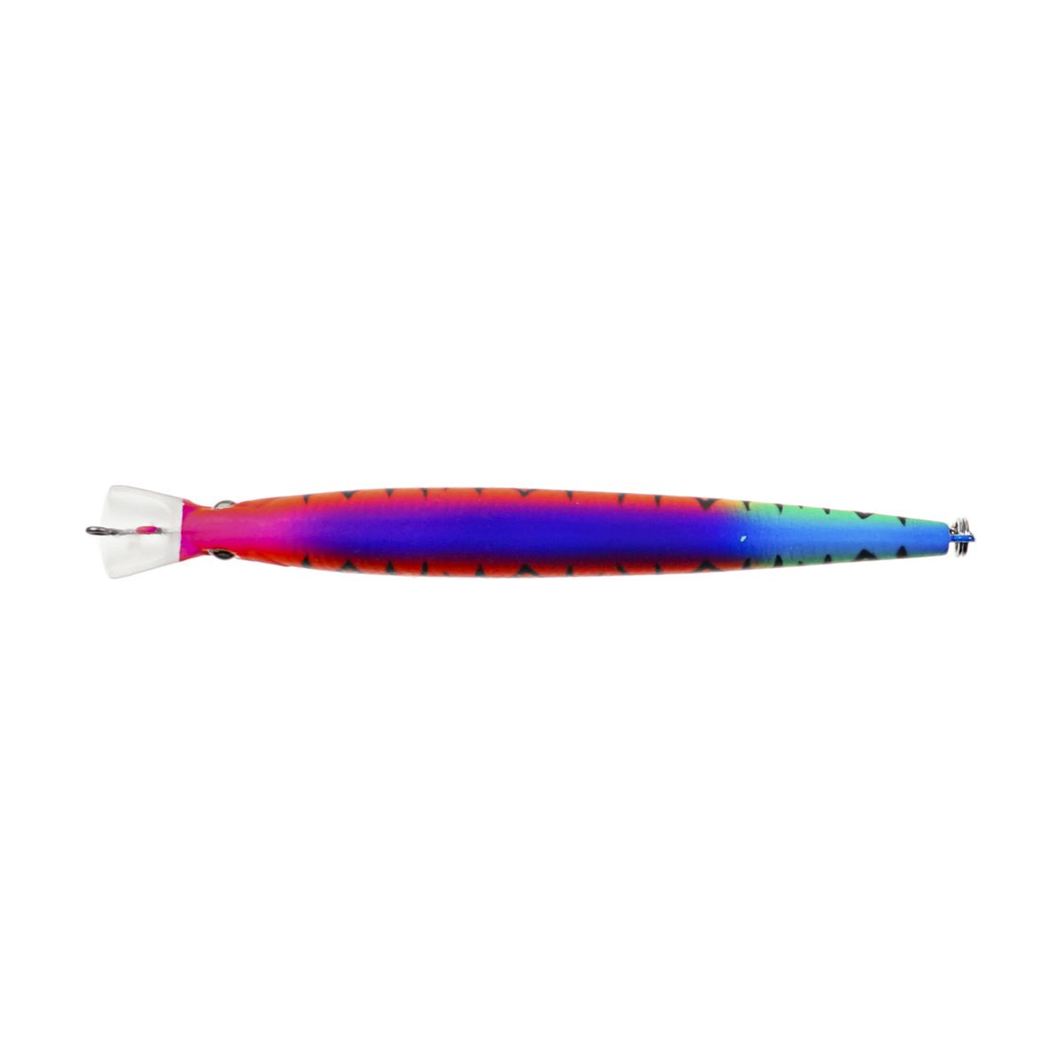 Детальная фотография — Воблер Strike Pro Top Water Minnow 110F плавающий 110мм 10,5гр 0,2м-0,7м цвет A244S (Parrot Mat Tiger) (JL-166F#A244S)