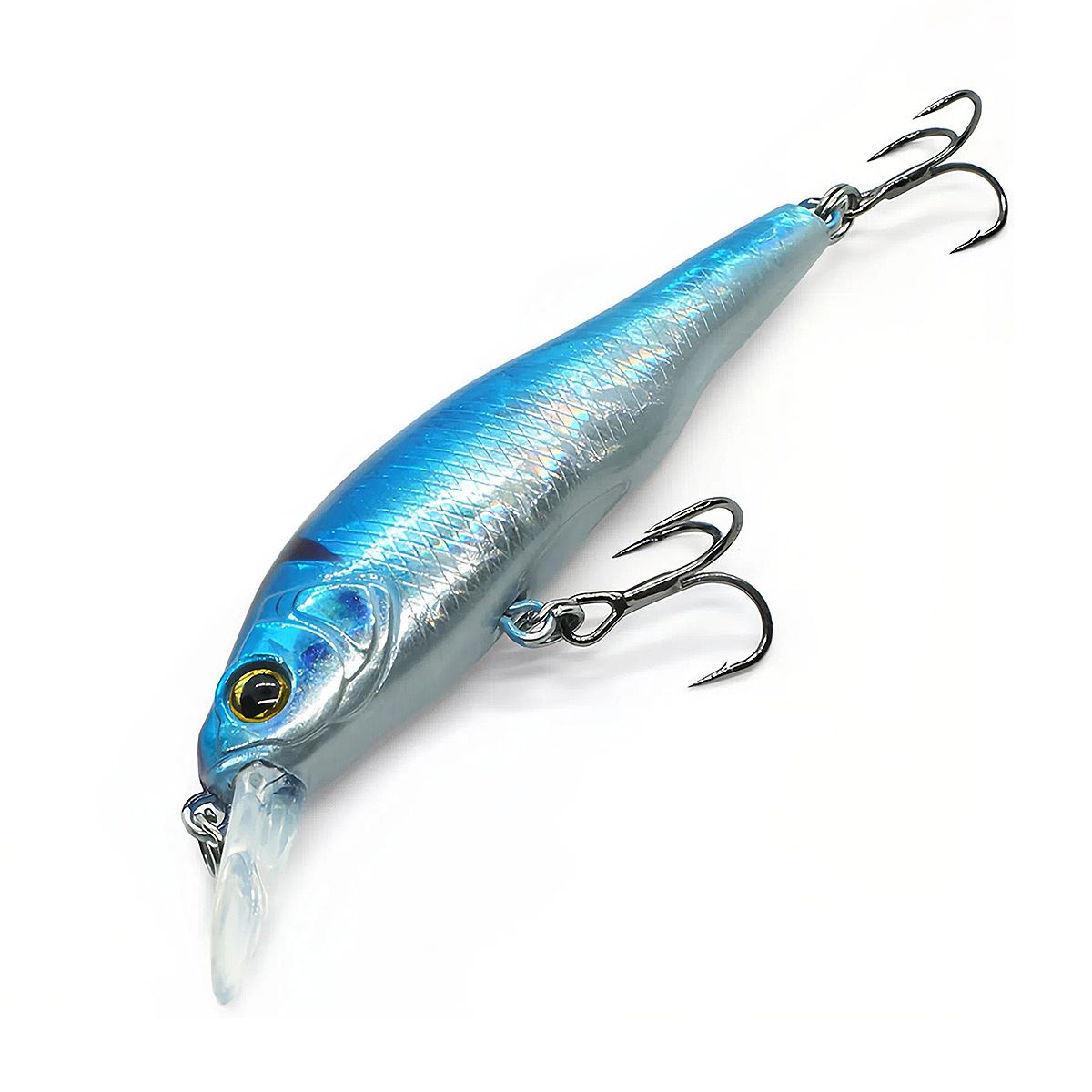 Детальная фотография — Воблер Kosadaka X-80 XS 65SP нейтральный 65мм 5,5гр 0,8-1,2м цвет BLU