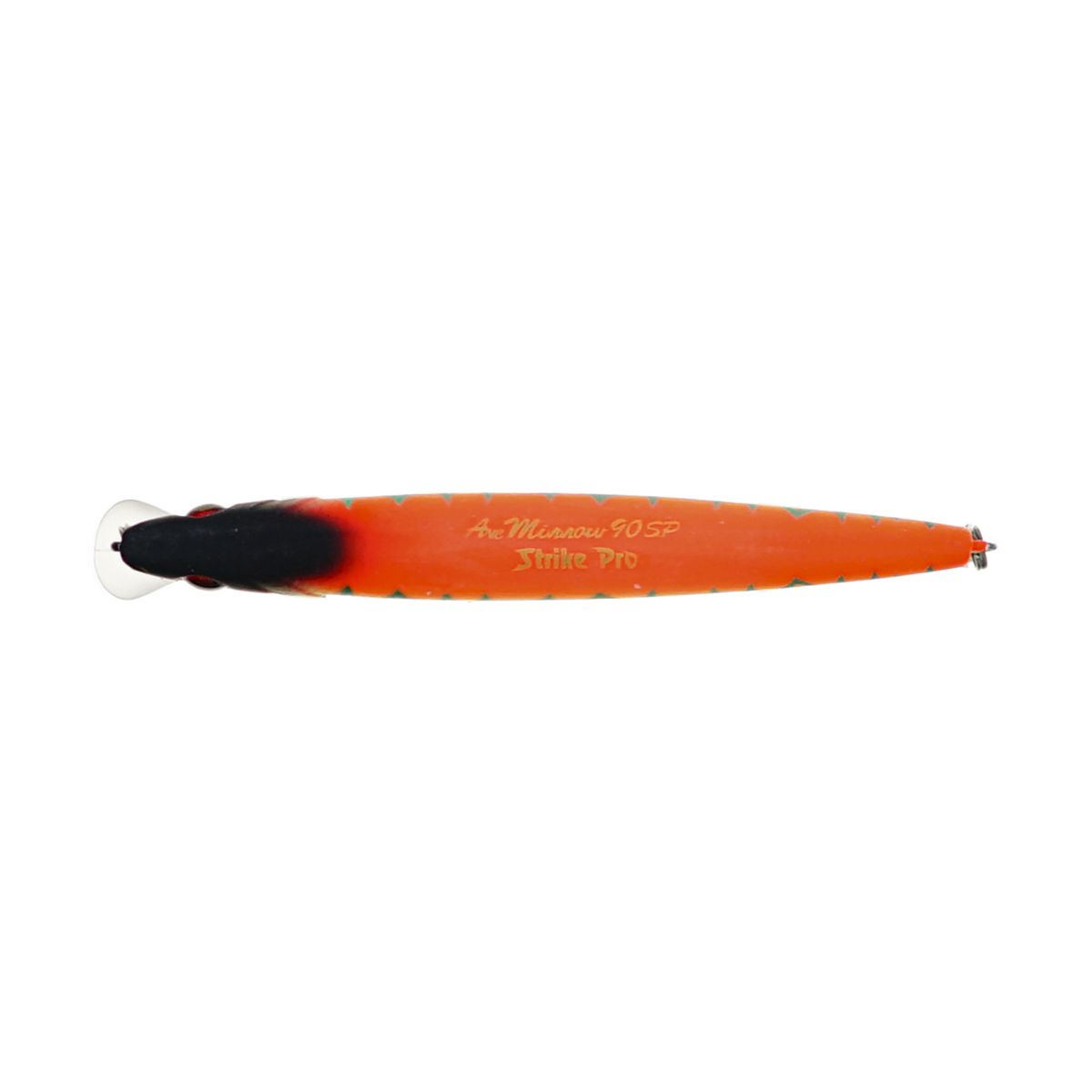 Детальная фотография — Воблер Strike Pro Arc Minnow 90SP нейтральный 90мм 9гр 0,5м-1м цвет A242S (Sunrise Mat Tiger) (JL-120-SP#A242S)