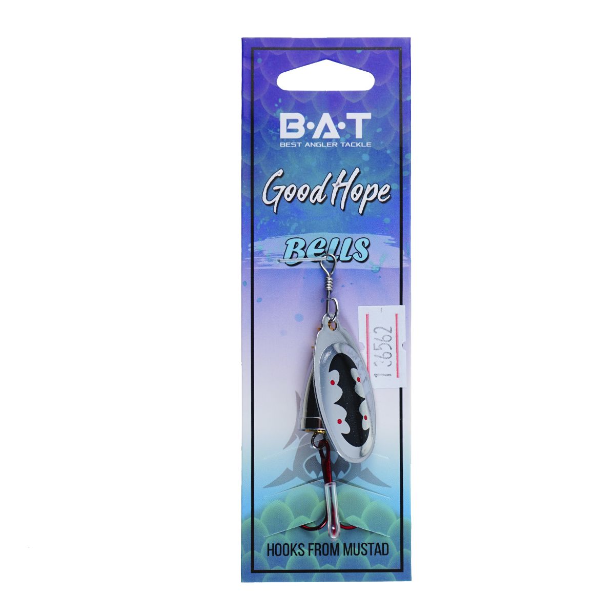 Детальная фотография — Блесна вращающаяся BAT Good Hope Bells №4 12гр цвет 102