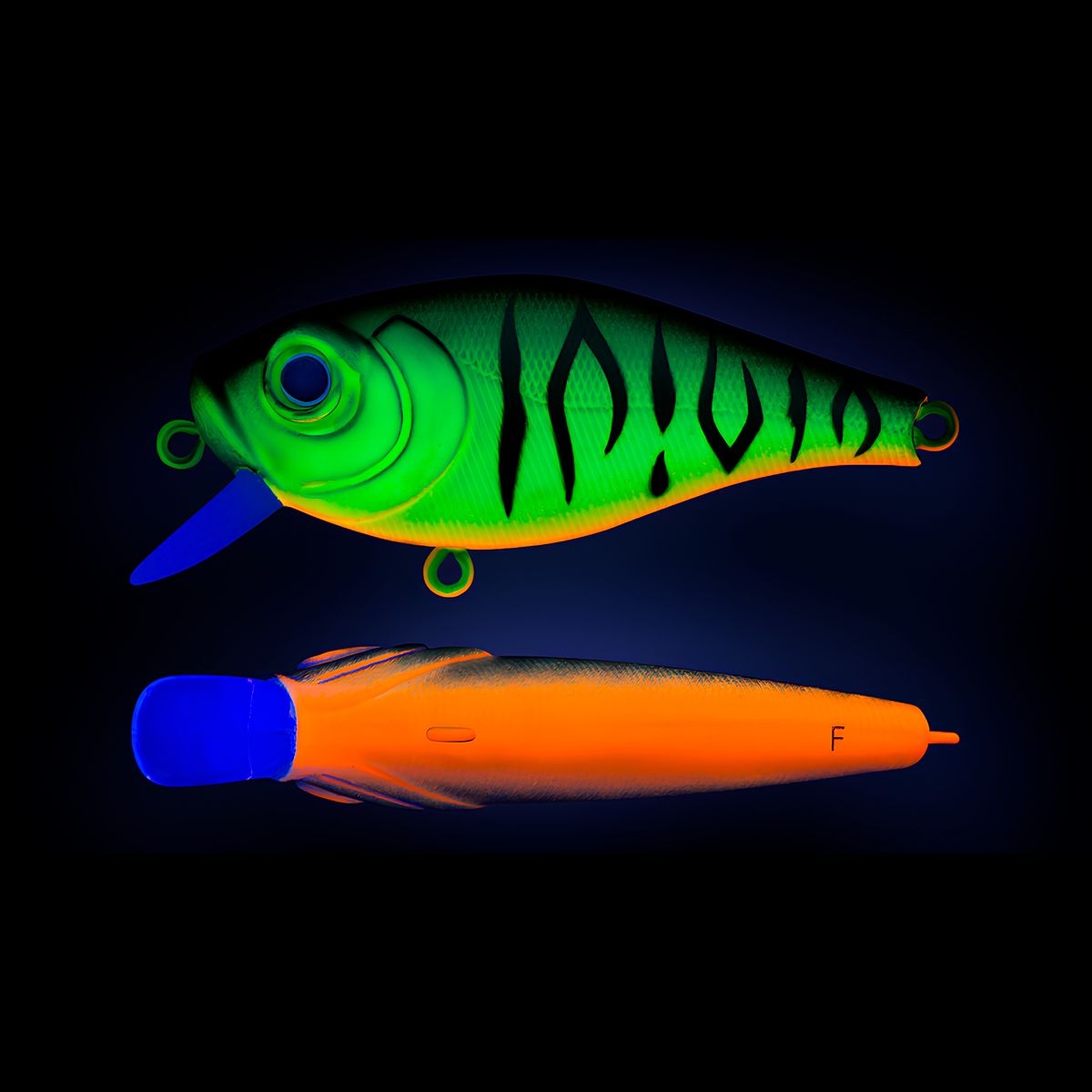 Детальная фотография — Воблер Strike Pro Aquamax Shad Крэнк 50 плавающий 50мм 5гр 0,1-0,4м цвет GC01S (Mat Tiger) (JL-128F#GC01S)