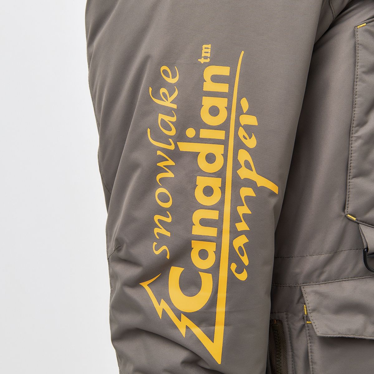Детальная фотография — Костюм зимний Canadian Camper Snow Lake Pro р.XL(52-54) рост 170-176 коричневый (до -35°С)