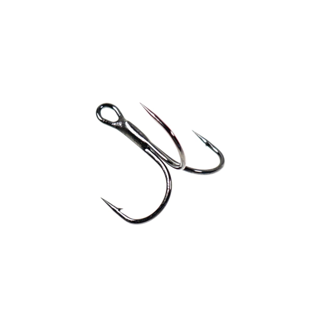 Детальная фотография — Крючки тройные Kumho 930 BN №2 черные, никелевые (5шт)