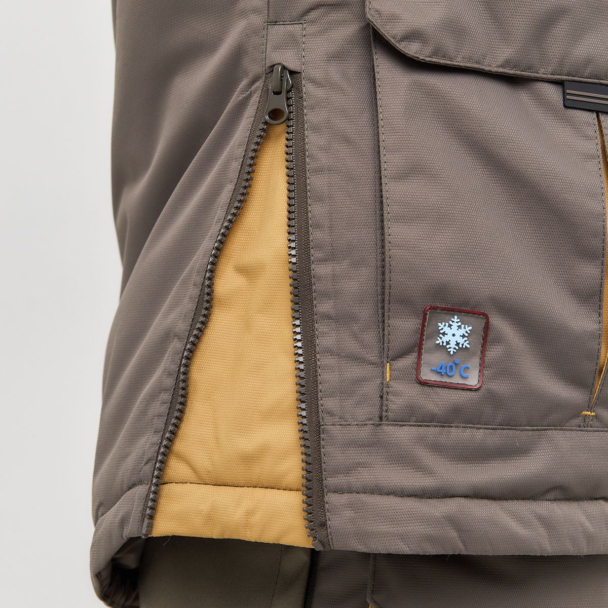 Детальная фотография — Костюм зимний Canadian Camper Siberia Pro р.XL(52-54) рост 170-176 коричневый (до -40°С)