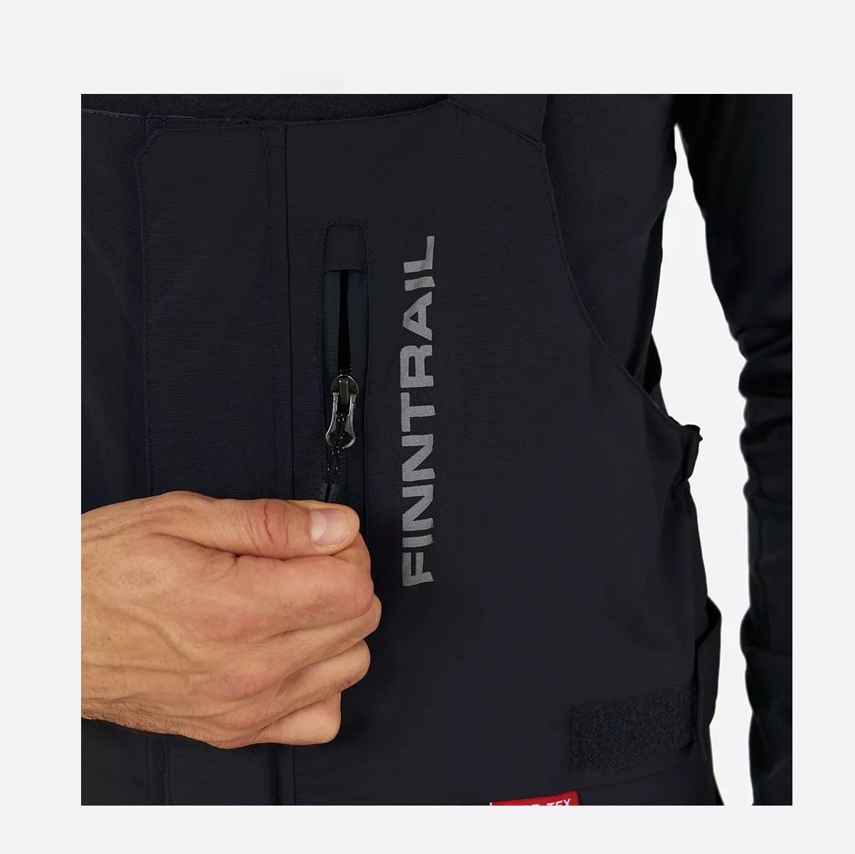 Детальная фотография — Костюм демисезонный Finntrail Atlas Graphite 3440 р.XXXL графитовый (до -20°C)