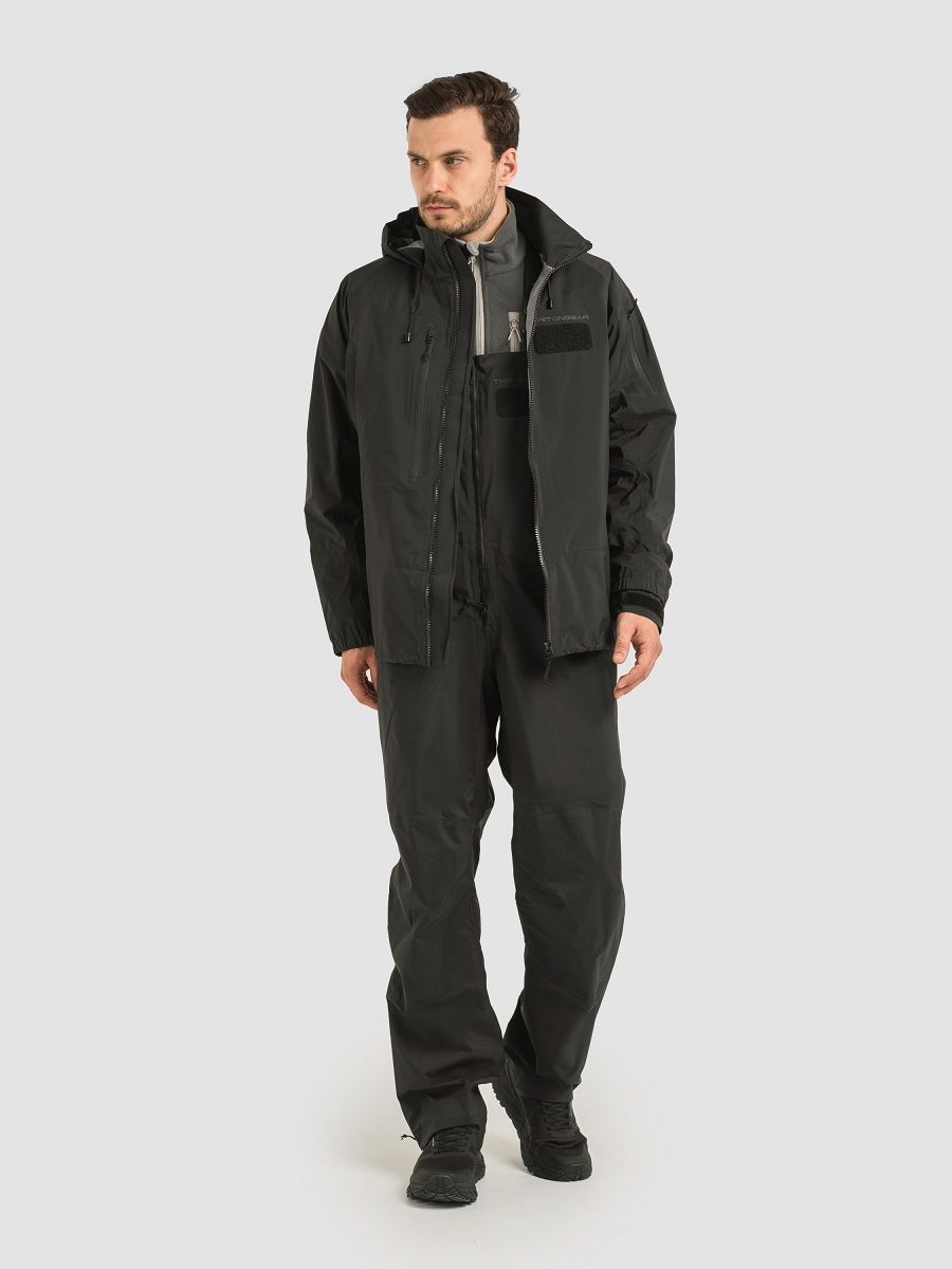 Детальная фотография — Костюм демисезонный TritonGear Storm Boat ПК (TaslanNylon) р.56-58 рост 170-176 черный