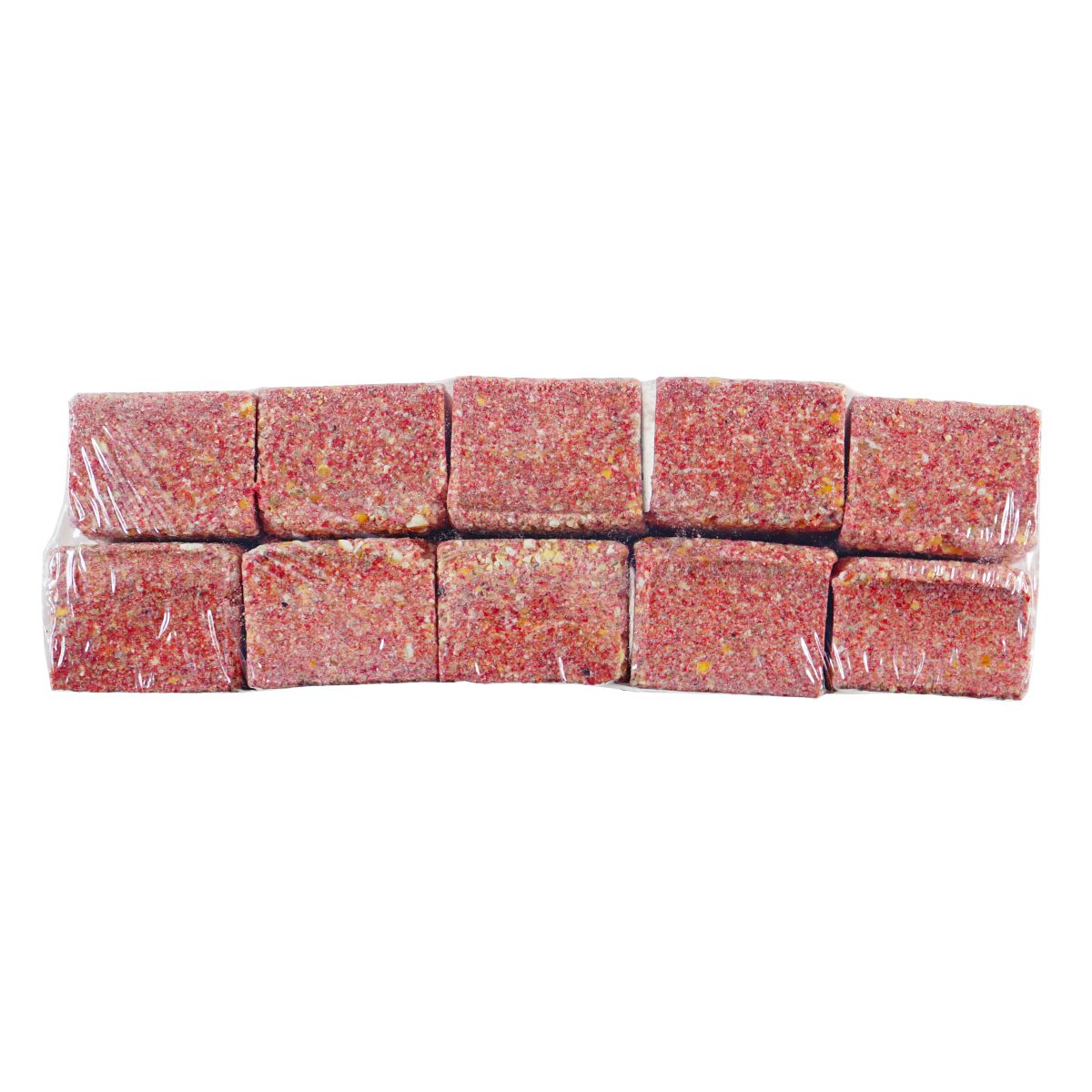 Детальная фотография — Прикормка Золотая Рыбка медленнорастворимая 420гр Тутти-Фрутти, в кубиках