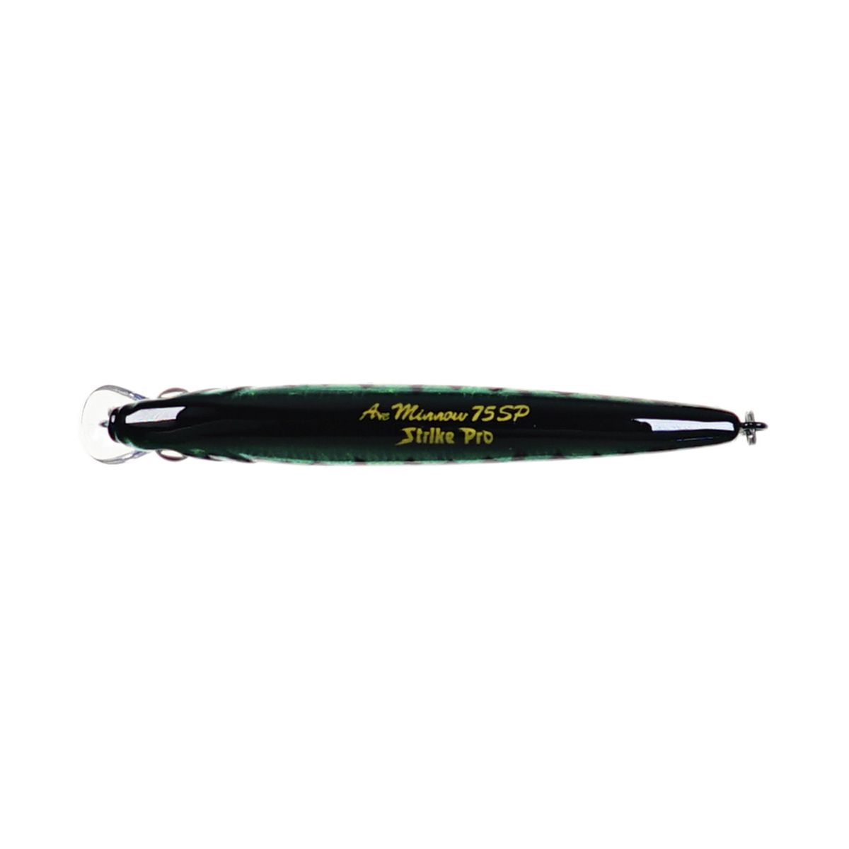 Детальная фотография — Воблер Strike Pro Arc Minnow 75SP нейтральный 75мм 5,5гр 0,4м-0,8м цвет 945V (Venom Perch) (JL-119-SP#945V)