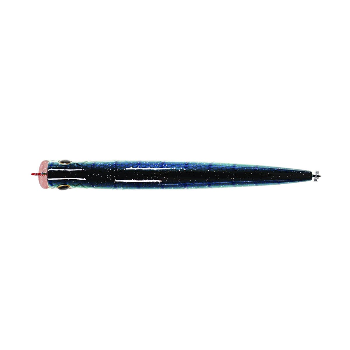 Детальная фотография — Воблер Strike Pro Darter-R Queen 130F плавающий 130мм 17,5гр 0,1м-0,2м цвет C063F (Blue-yellow Tiger Sparkles) (JL-152F#C063F)