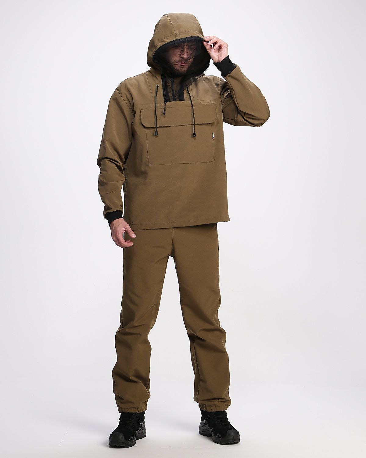 Детальная фотография — Костюм летний Onerus (брезент) противоэнцефалитный р.60-62 рост 182-188 хаки