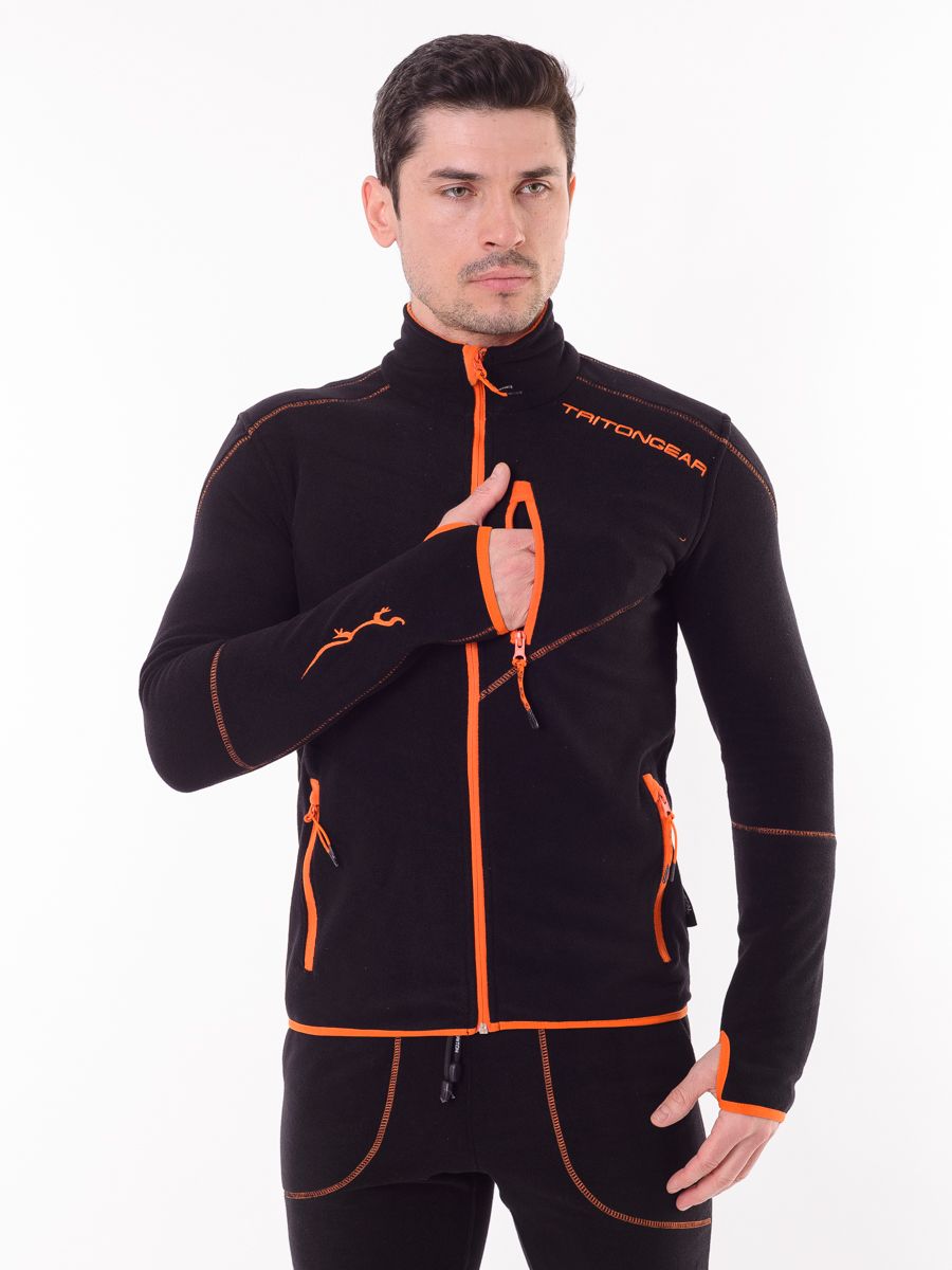 Детальная фотография — Костюм TritonGear Rich (флис) р.60-62 рост 170-176 черный