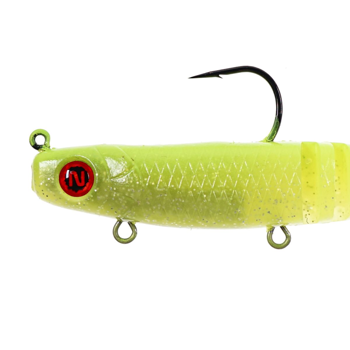 Детальная фотография — Слаг Narval Fishing Live Slug 20см 10гр оснащенный цвет 004 (Lime Chartreuse)