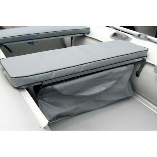 Накладка мягкая на лодочное сиденье с сумкой 900х200 (Оксфорд, ПВХ)