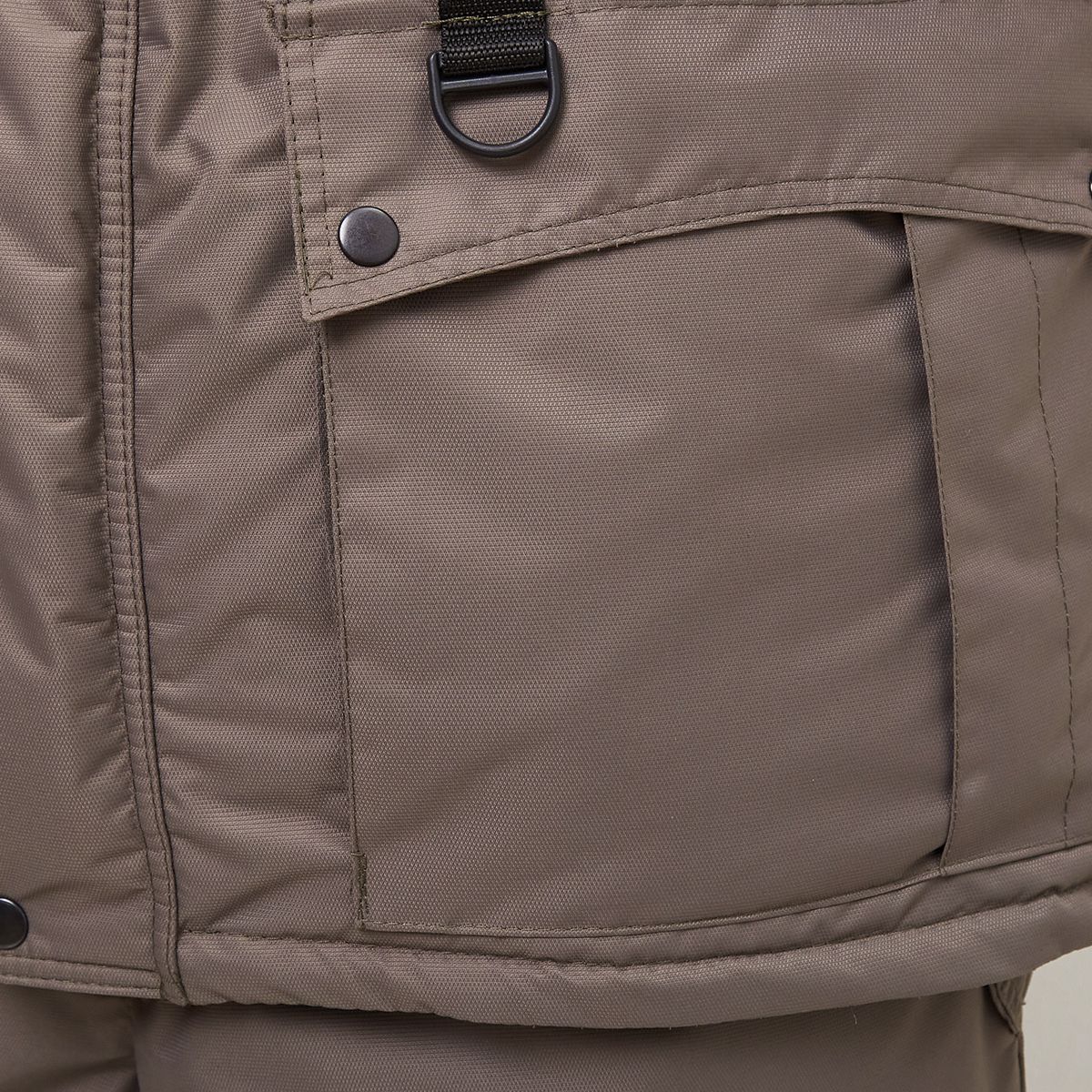 Детальная фотография — Костюм зимний Canadian Camper Denwer Pro р.L(48-50) рост 180-188 черный, коричневый (до -35°С)