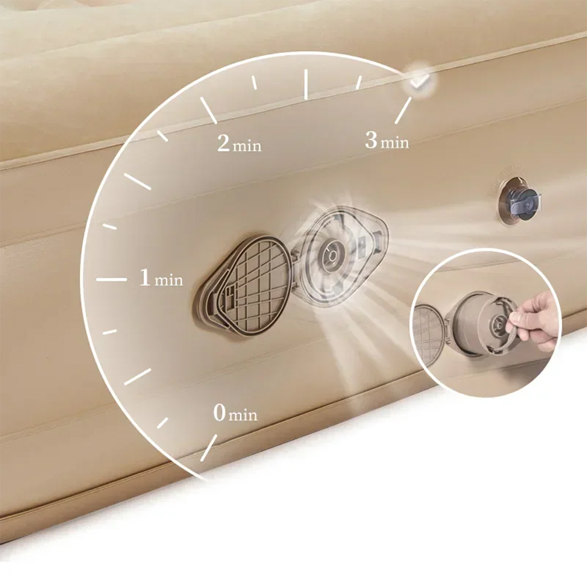 Матрас Naturehike NH22FCD04 195х150х35см+2