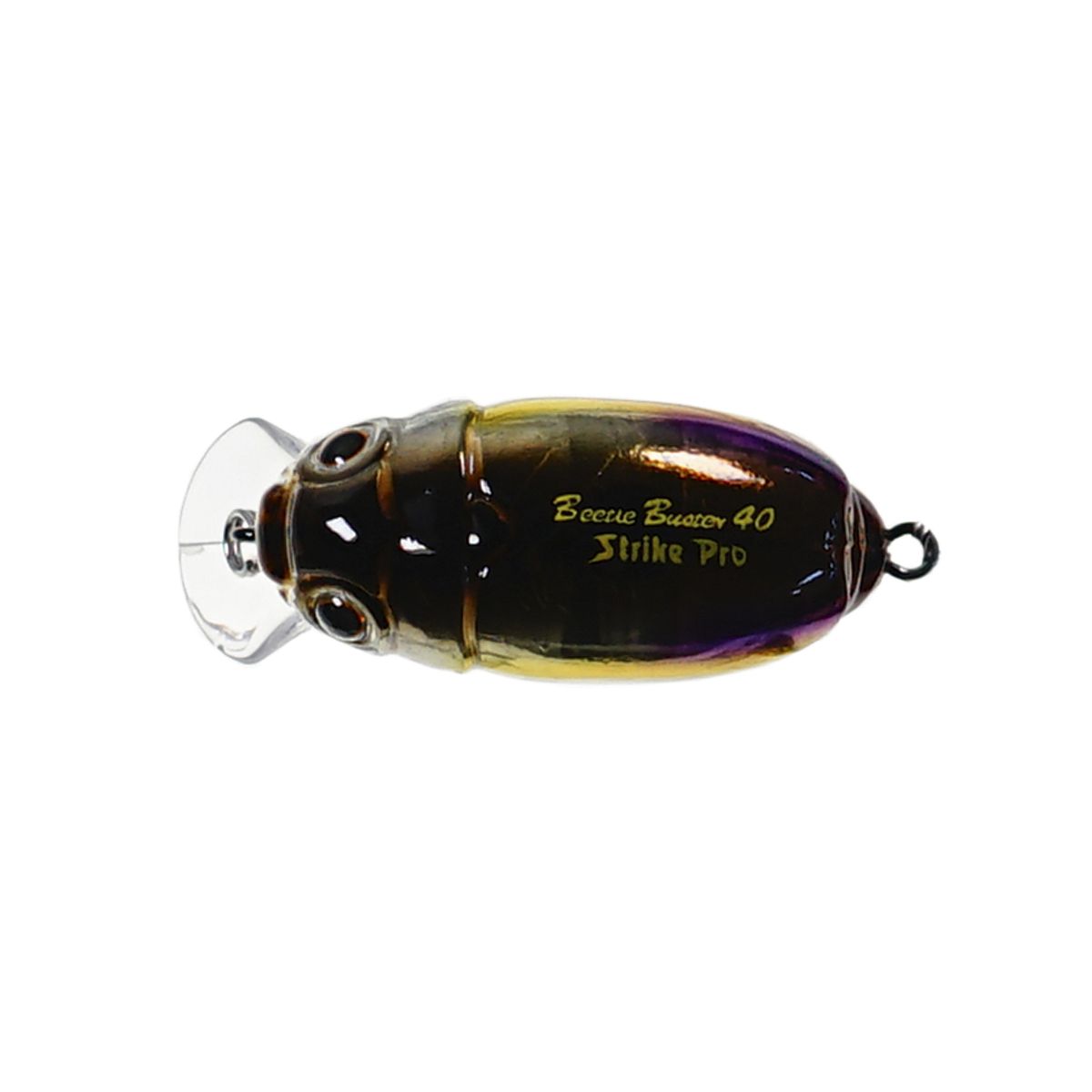 Детальная фотография — Воблер Strike Pro Beetle Buster 40 плавающий 40мм 5,7гр 0,2м-0,7м цвет A218-GSAL-EP (Transparent Pearlescent Fry) (EG-174F#A218-GSAL-EP)