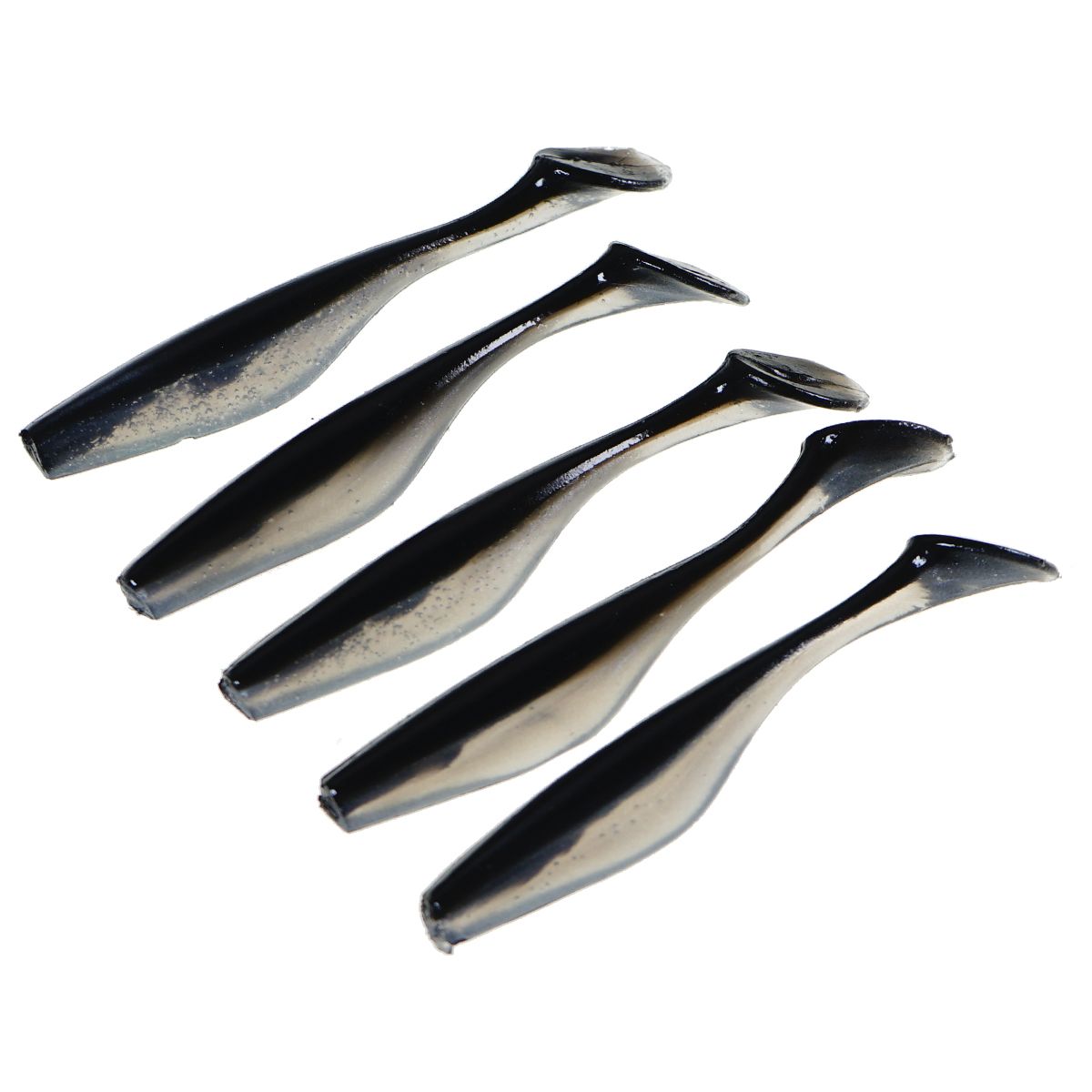 Детальная фотография — Виброхвосты съедобные Zander Master Asassin 9см цвет 2 (5шт)