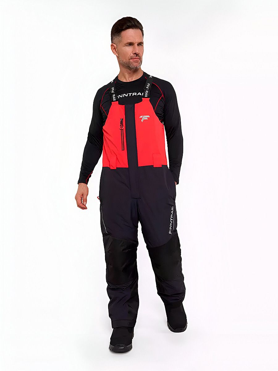 Детальная фотография — Костюм зимний Finntrail Nordy Red 3757 р.XL красный (до -40°С)