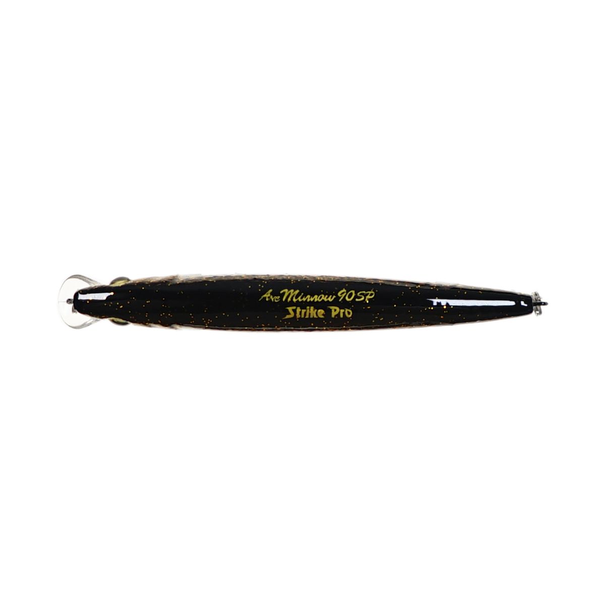 Детальная фотография — Воблер Strike Pro Arc Minnow 90SP нейтральный 90мм 9гр 0,5м-1м цвет JV009F (Spotted Bullhead) (JL-120-SP#JV009F)
