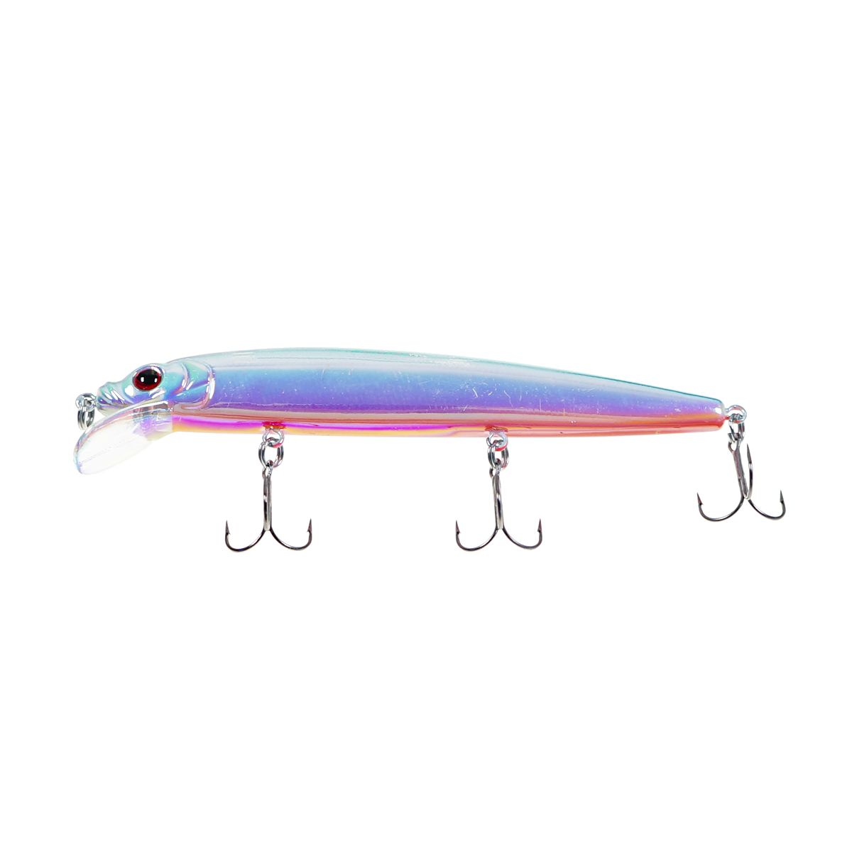 Детальная фотография — Воблер Strike Pro Alpha Minnow 115 плавающий 115мм 12гр 0,6м-1,6м цвет R114OB (Pearl) (EG-033F#R114OB)