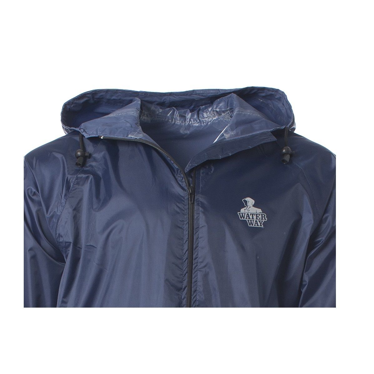 Детальная фотография — Дождевик-плащ Тайфун, проклеенные швы (ПЭ с ПВХ) р.56-58 рост 182-188 темно-синий