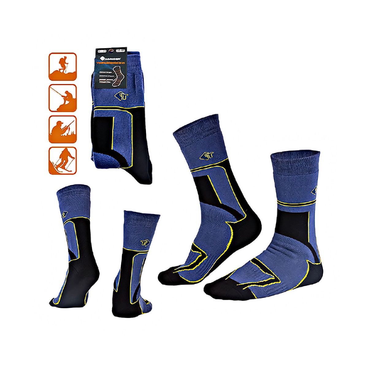 Детальная фотография — Термоноски Tagrider 9с3433 р.45-46 (до -25°С)