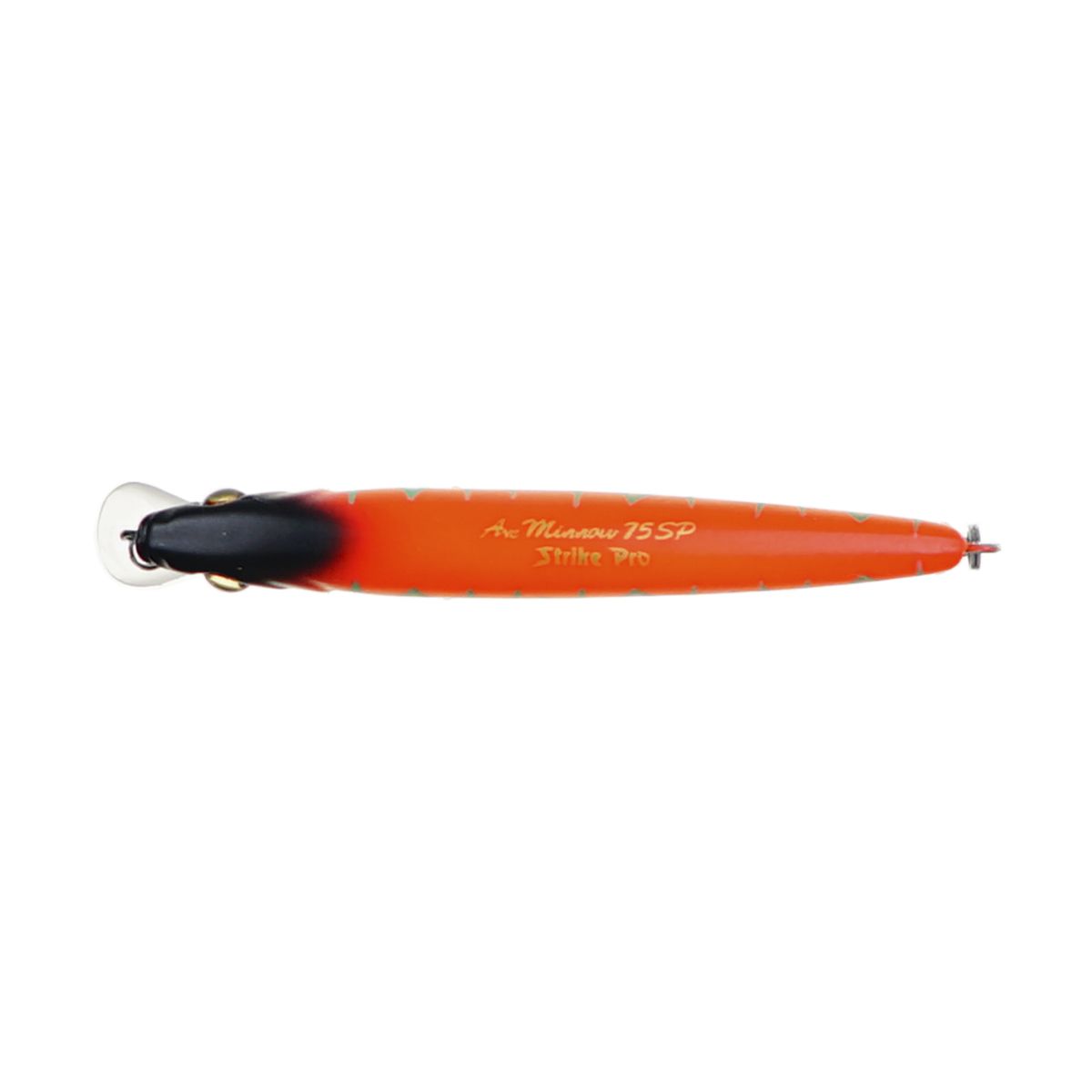 Детальная фотография — Воблер Strike Pro Arc Minnow 75SP нейтральный 75мм 5,5гр 0,4м-0,8м цвет A242S (Sunrise Mat Tiger) (JL-119-SP#A242S)