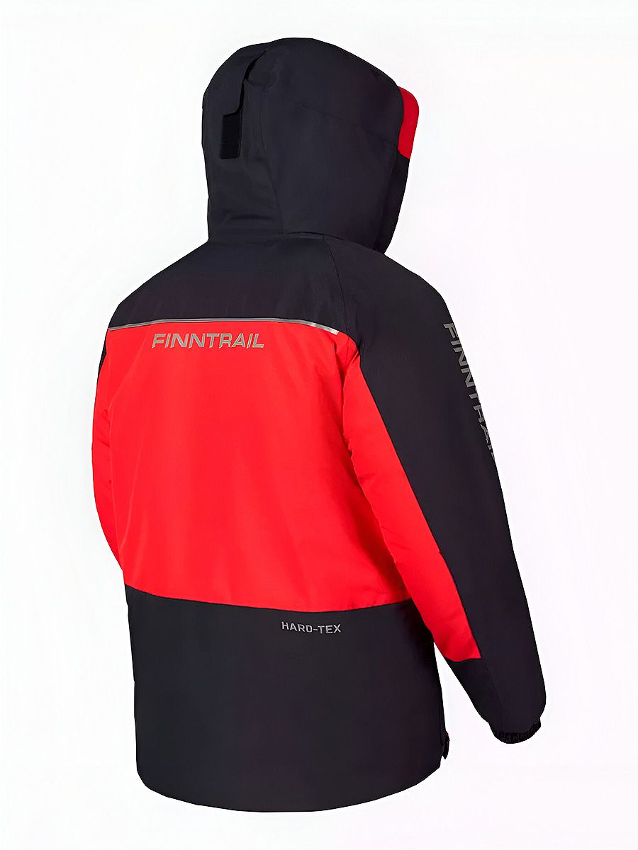 Детальная фотография — Костюм зимний Finntrail Nordy Red 3757 р.XL красный (до -40°С)