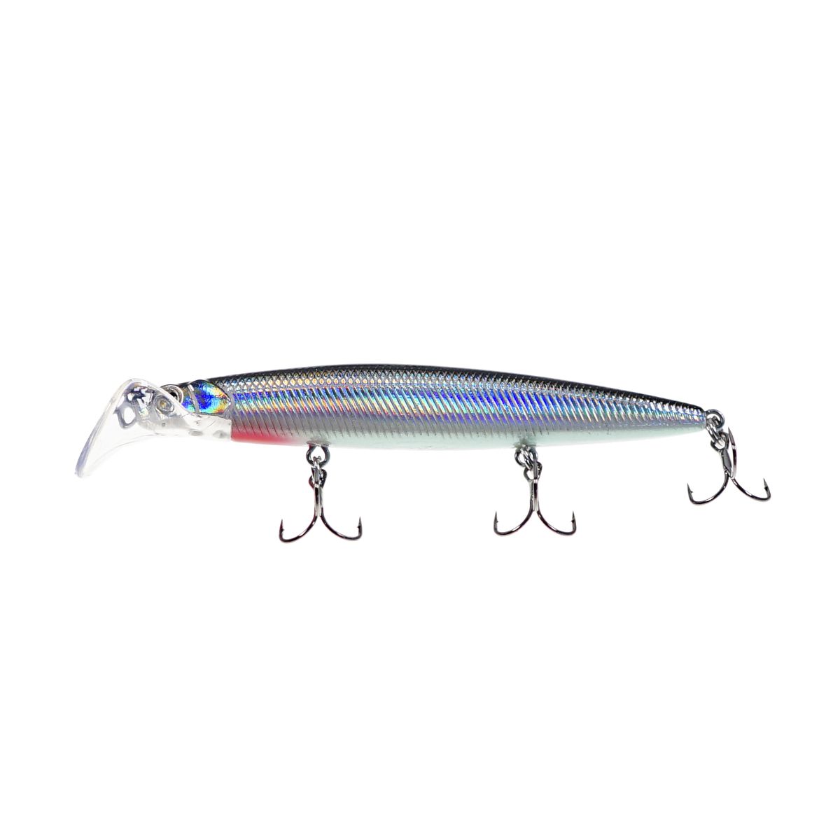 Детальная фотография — Воблер Strike Pro Scooter Minnow 90F плавающий 90мм 6,6гр 0,5м-1,5м цвет A010-EP (Black Back Silver) (EG-186AF#A010T-EP)