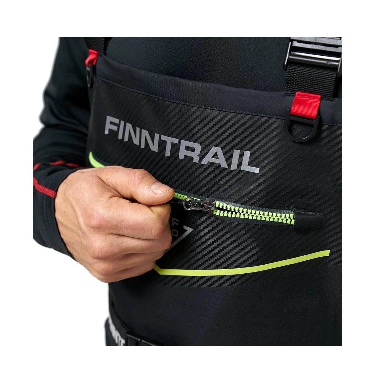 Детальная фотография — Вейдерсы Finntrail Enduro Graphite 1539 р.XXL графитовые