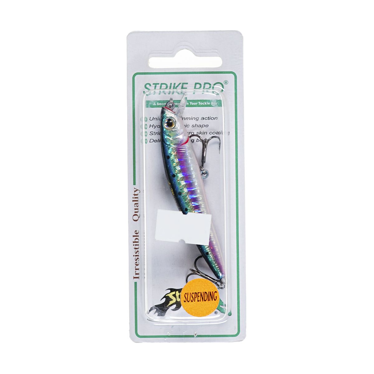 Детальная фотография — Воблер Strike Pro Arc Minnow 75SP нейтральный 75мм 5,5гр 0,4м-0,8м цвет 692-713-RP (Pacific Sardine) (JL-119-SP#692-713-RP)