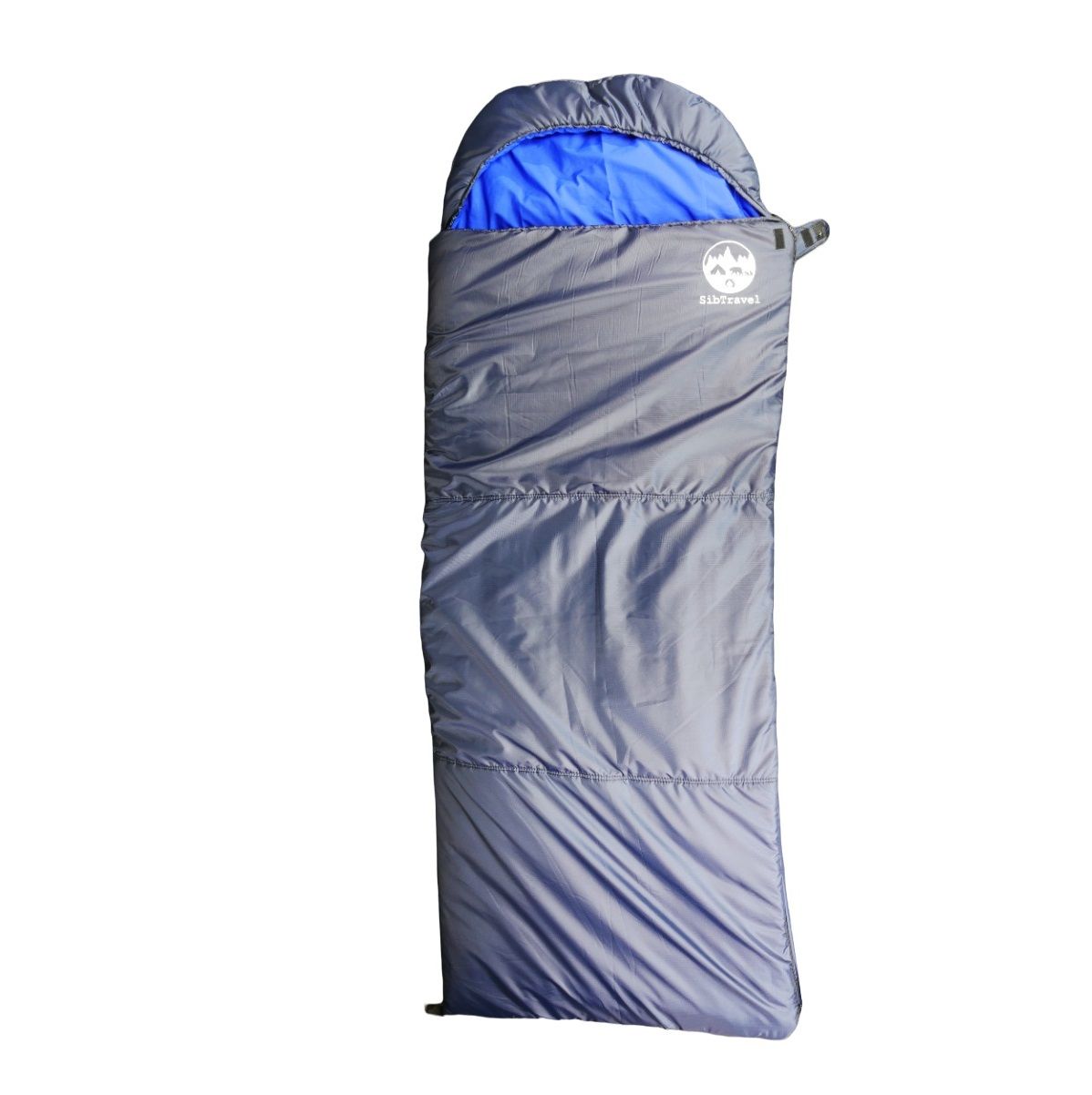 Детальная фотография — Спальный мешок Сибтермо SibTravel Extreme 400 240х85см с капюшоном (-20°C) (левый)