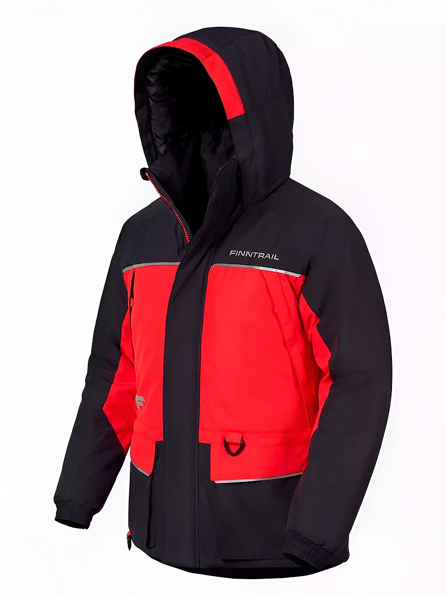 Детальная фотография — Костюм зимний Finntrail Nordy Red 3757 р.XL красный (до -40°С)