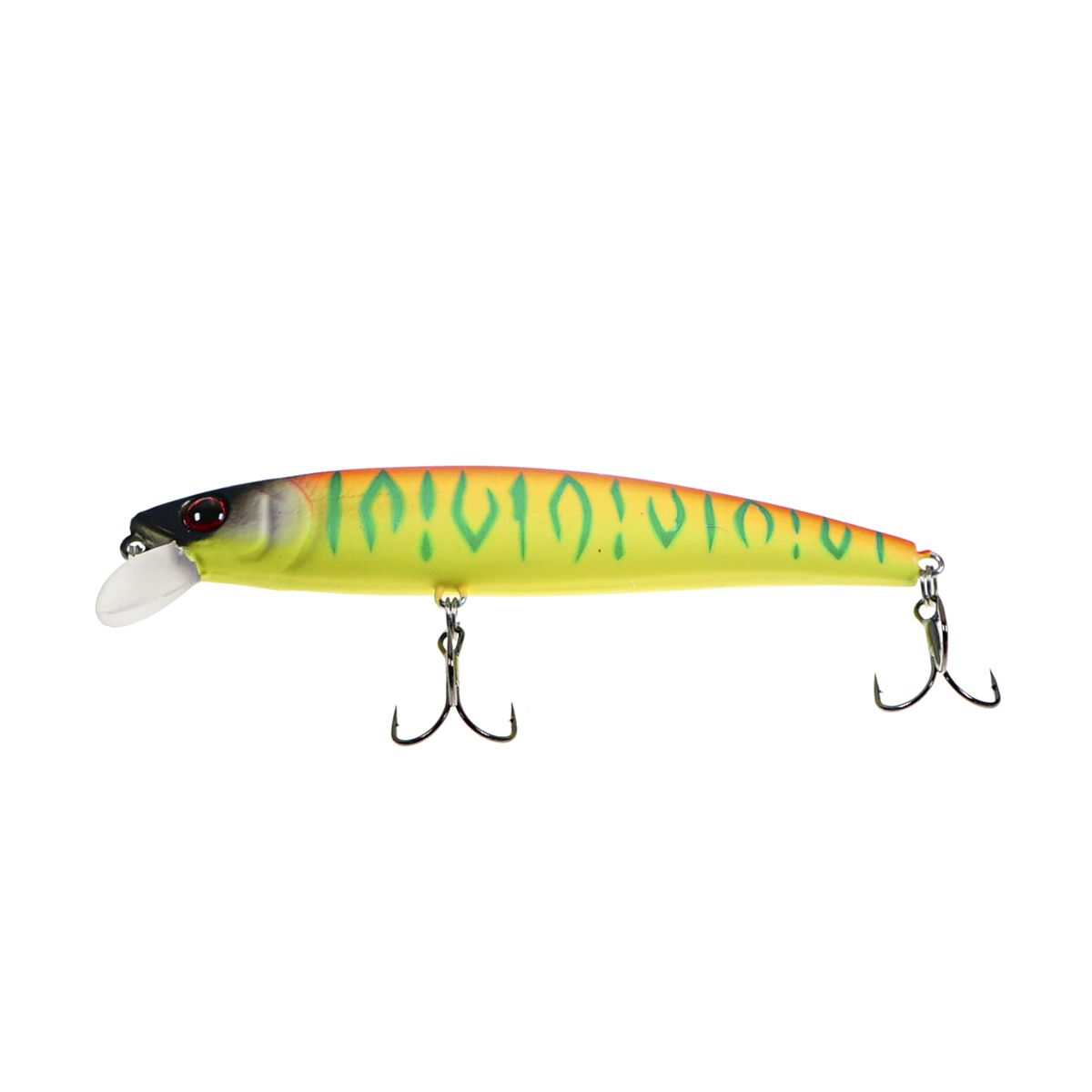 Детальная фотография — Воблер Strike Pro Arc Minnow 90SP нейтральный 90мм 9гр 0,5м-1м цвет A242S (Sunrise Mat Tiger) (JL-120-SP#A242S)