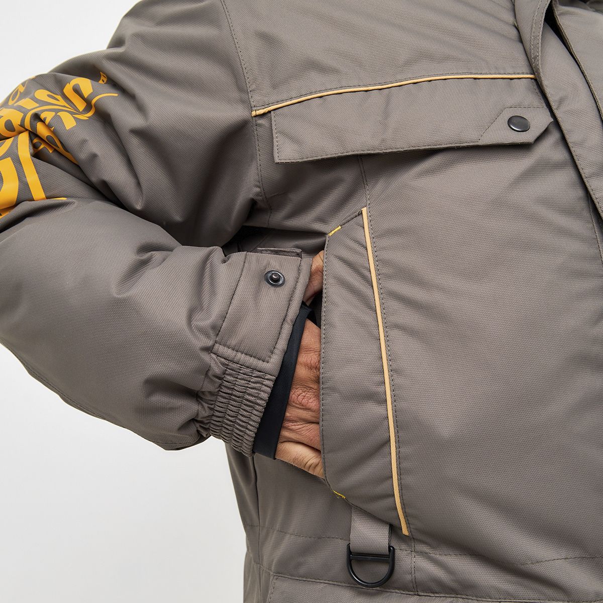 Детальная фотография — Костюм зимний Canadian Camper Snow Lake Pro р.XXL(56-58) рост 180-188 коричневый (до -35°С)