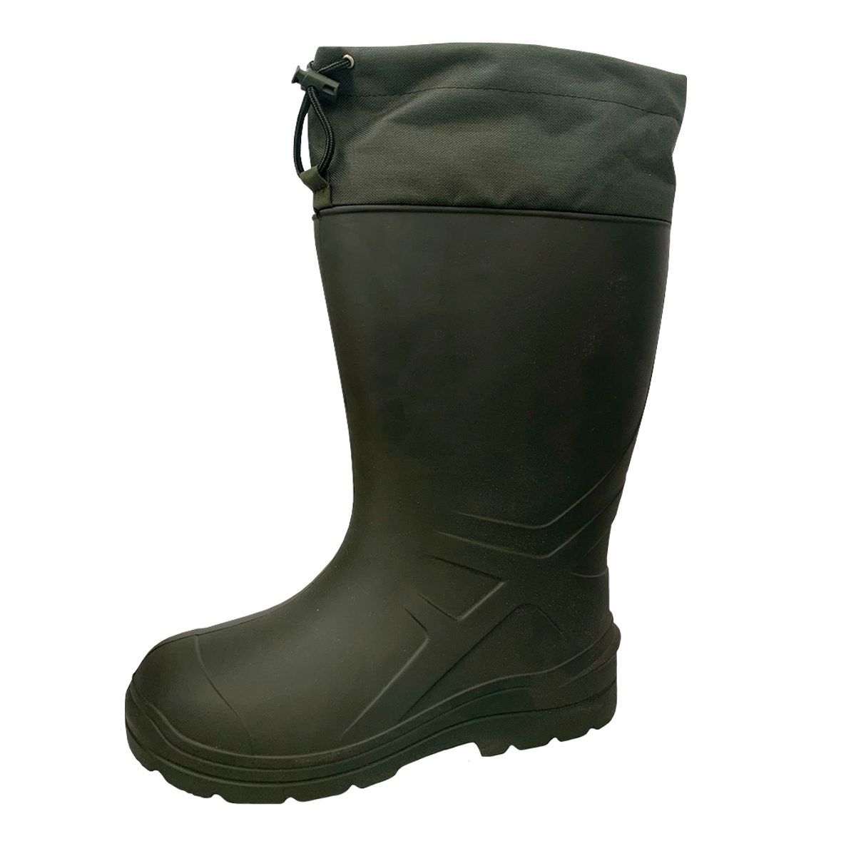 Детальная фотография — Сапоги зимние мужские Kaury Бизон утепленные (ЭВА, манжета) р.43 оливковые (до -35°C) (10-35)