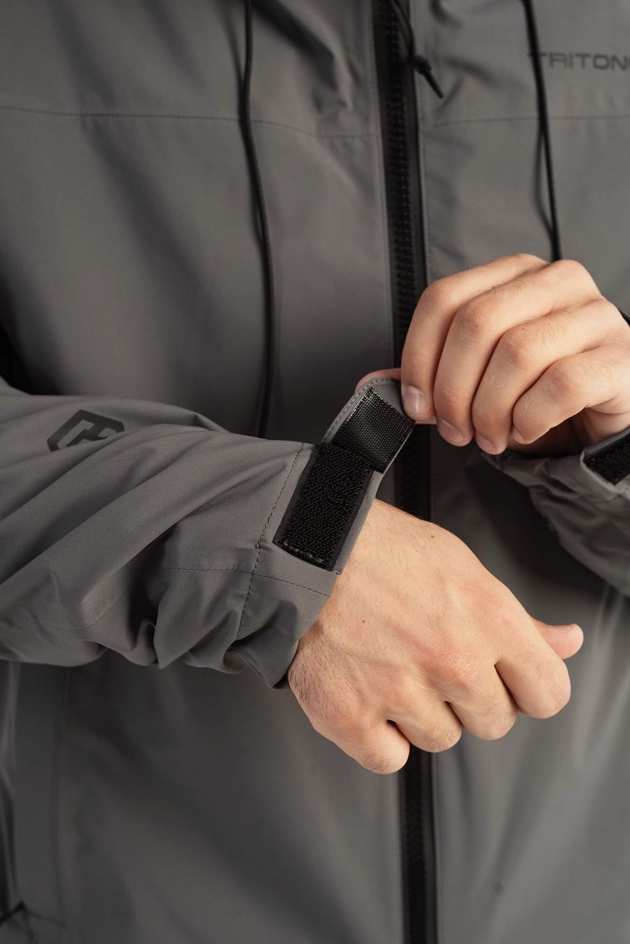 Детальная фотография — Костюм демисезонный TritonGear Pro Ride (SoftTaslan) р.56-58 рост 170-176 серый