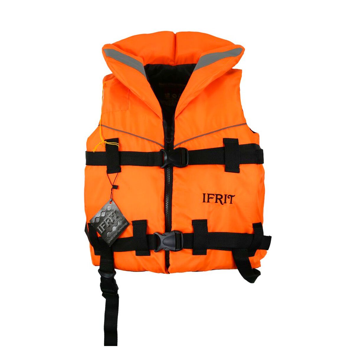 Детальная фотография — Жилет спасательный Ifrit-70 до 70кг, плавучесть 100, оранжевый