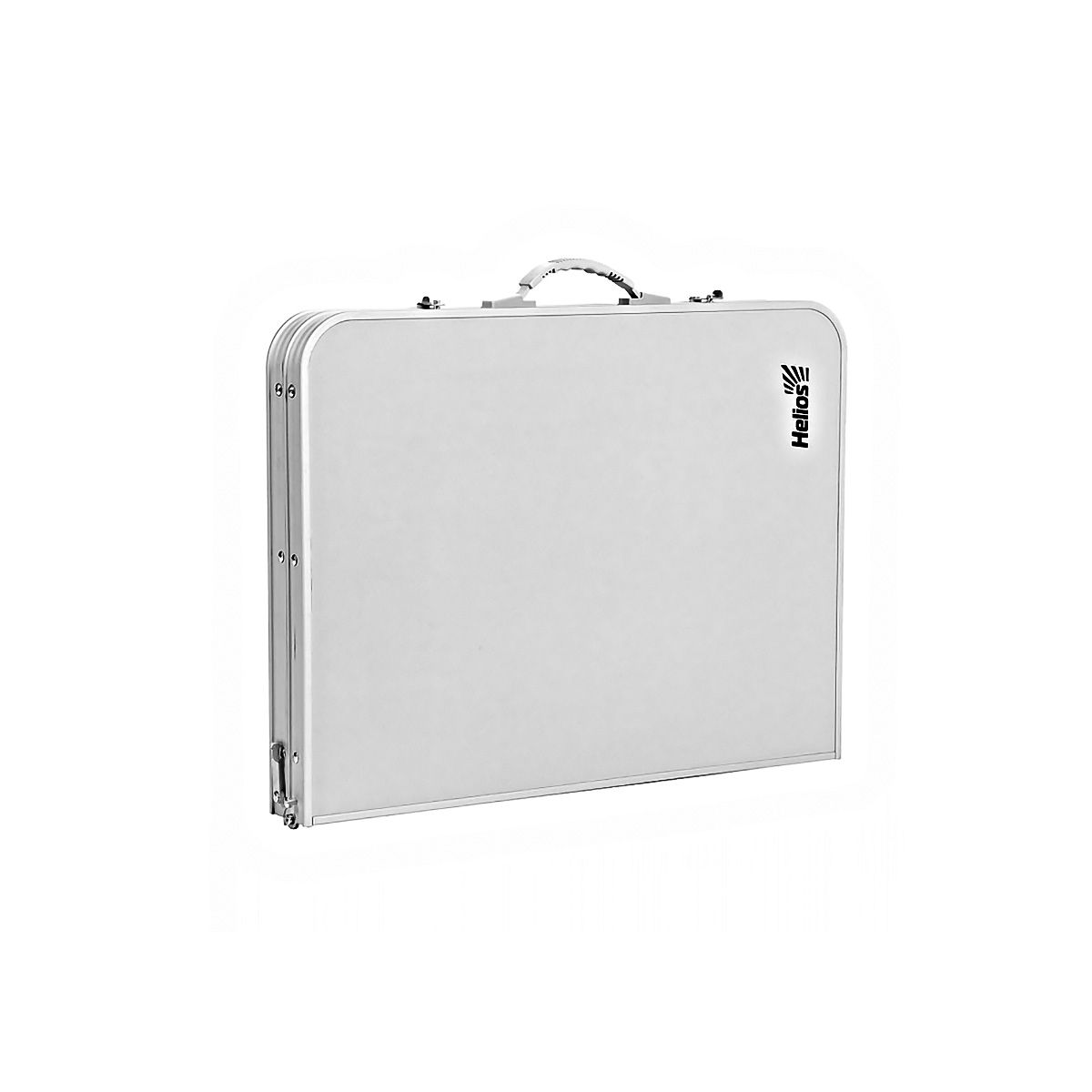 Детальная фотография — Стол Helios 90х60х37/70см складной, алюминий (T-435M-1)