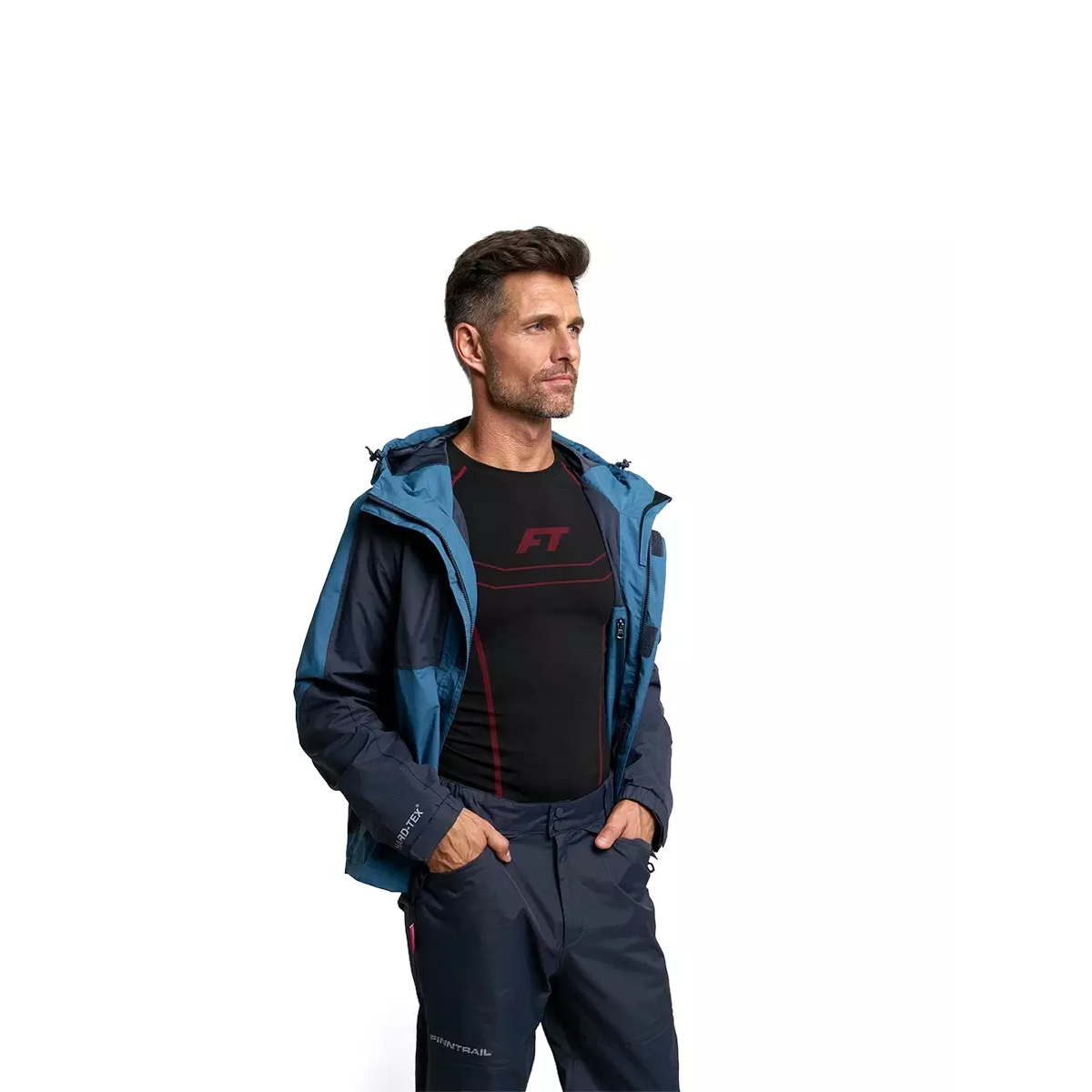Детальная фотография — Костюм демисезонный Finntrail Lightsuit Blue 3503 р.XXL синий