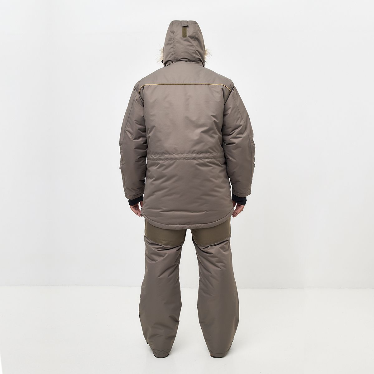 Детальная фотография — Костюм зимний Canadian Camper Siberia Pro р.XL(52-54) рост 170-176 коричневый (до -40°С)