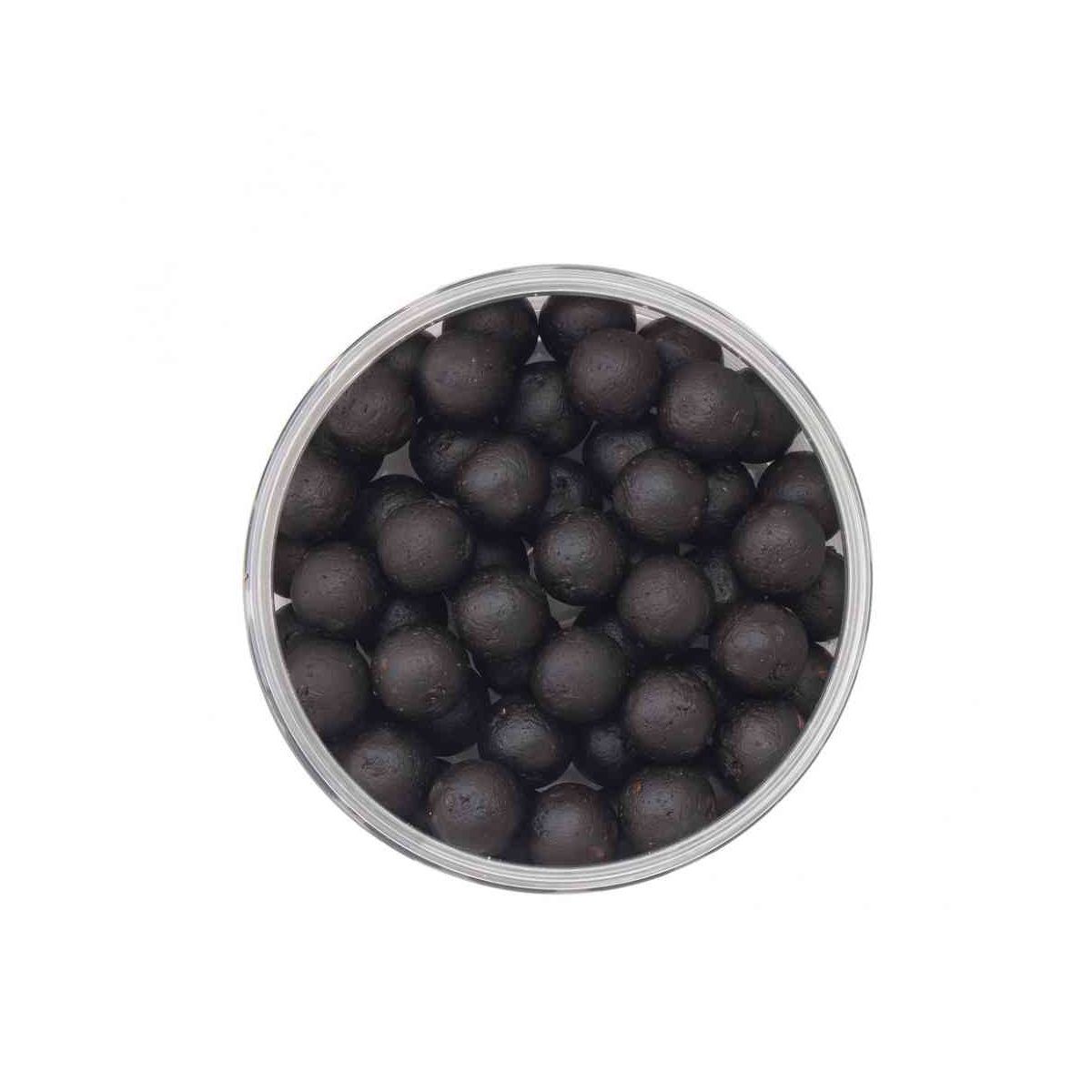 Детальная фотография — Бойлы Minenko 100гр 14мм насадочные, вареные, Конопля, в банке